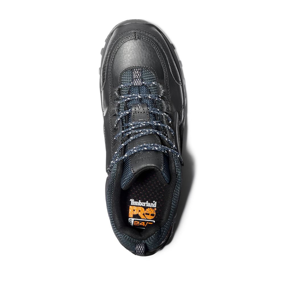 Pantofi De Lucru Timberland Barbati Negrii - Pro® Mudsill Steel Toe - Romania - DVPNGO507